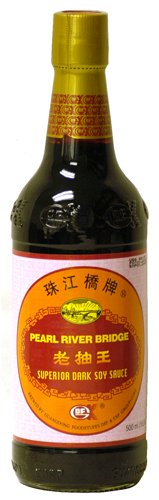 Soy Sauce, Pearl River Bridge Superior Dark ,16.9-Ounce Plastic Bottles