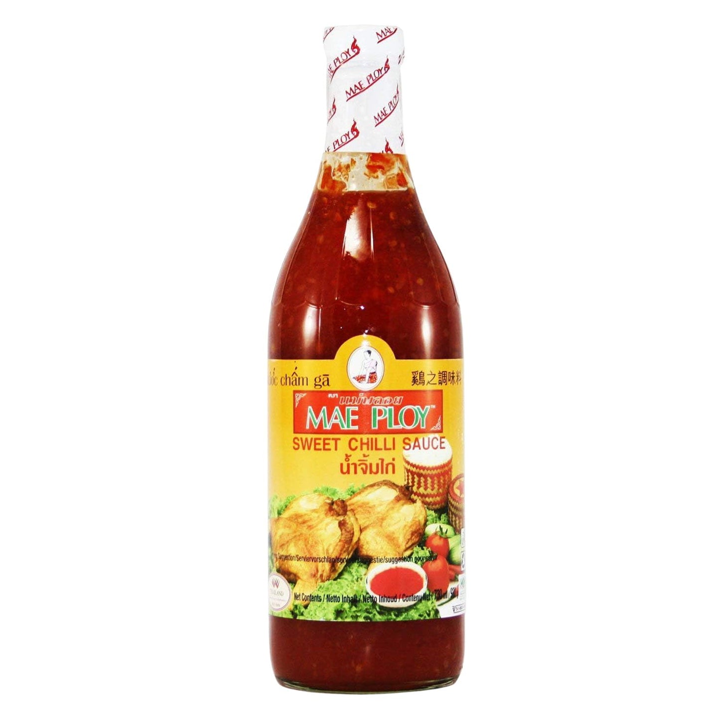 MAE PLOY SWEET CHILI SAUCE, 32 oz (Pack of 2)