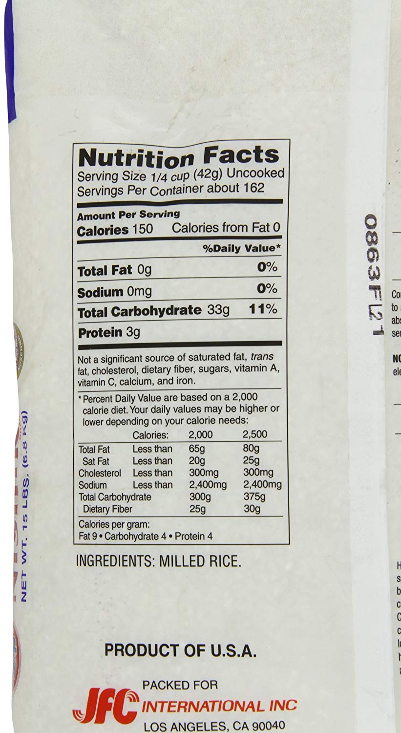 Nishiki Premium Rice, Medium Grain,15 Pound