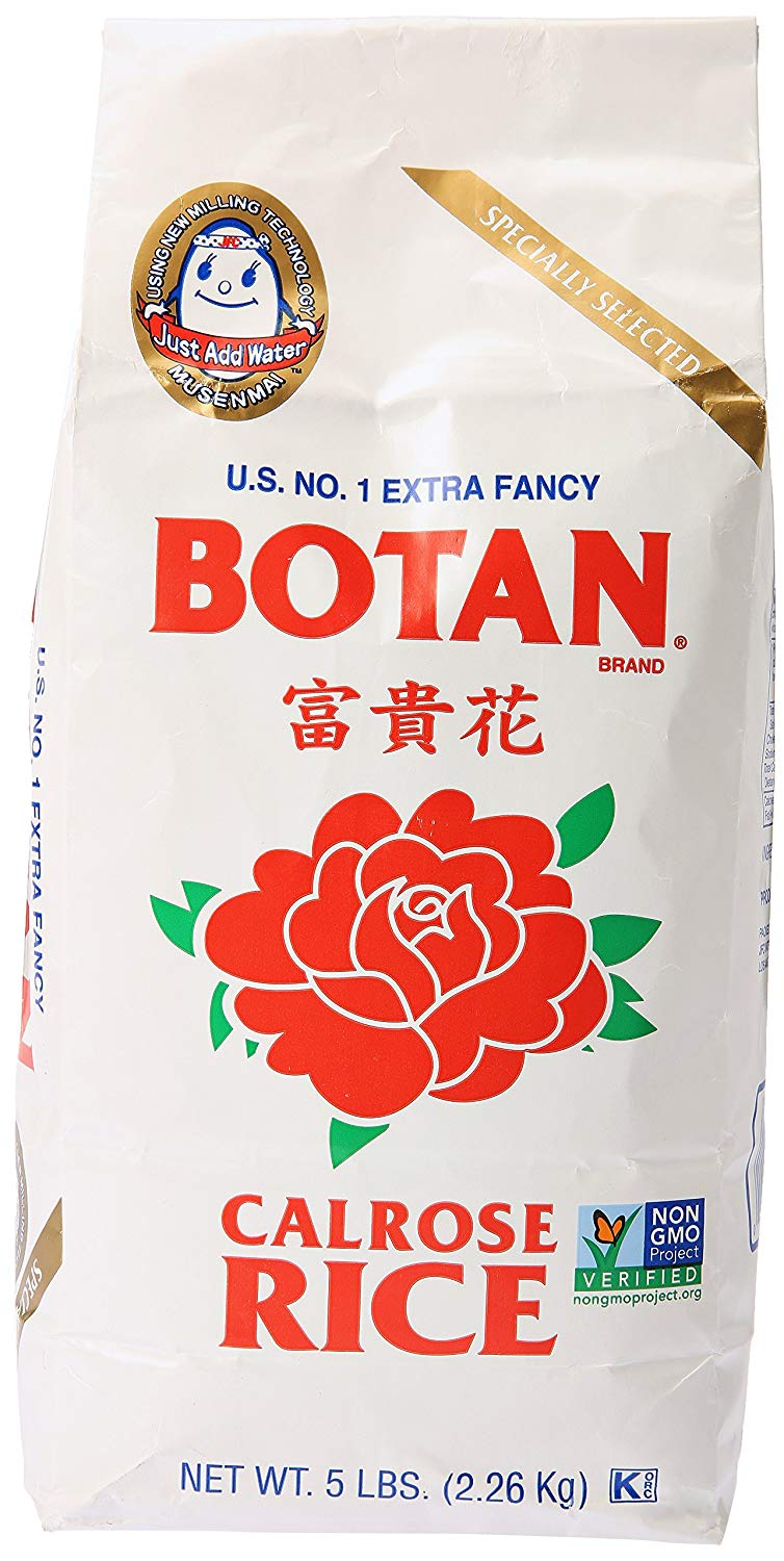 Botan Musenmai Calrose Rice, 5 Pound