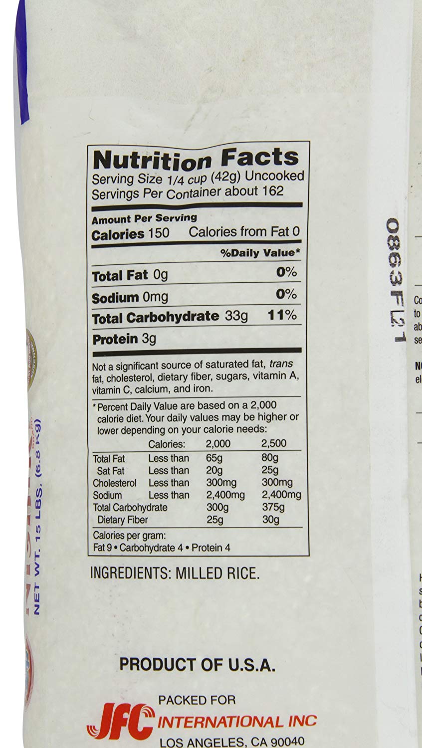 Nishiki Premium Rice, Medium Grain,15 Pound
