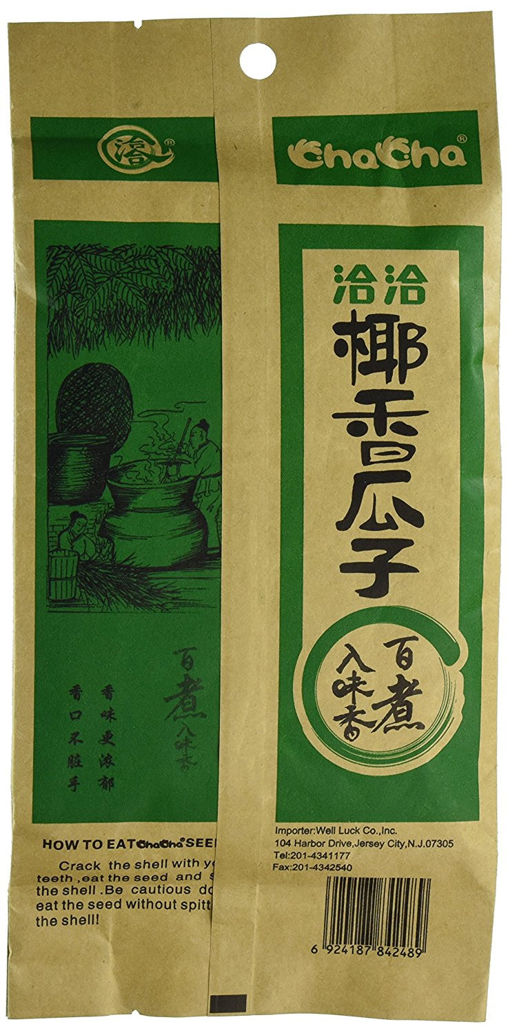 ChaCha Sunflower Roasted and Salted Seeds (Coconut Flavor) 18bags one case