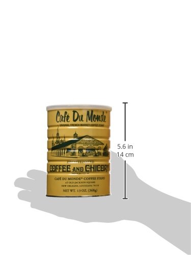 Cafe Du Monde Coffee Decaf And Chicory, 13 Ounce (Pack of 3)