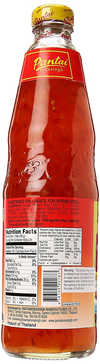 Pantai Sweetened Chili Sauce For Spring Rolls